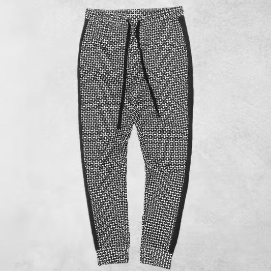 Men's Patterned Sweatpants With Side Stripe – New Arrival Now Live