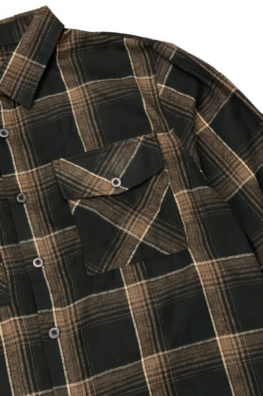 Long Sleeve Flannel Full Plaid Checkered Shirt – New Arrival Now Live