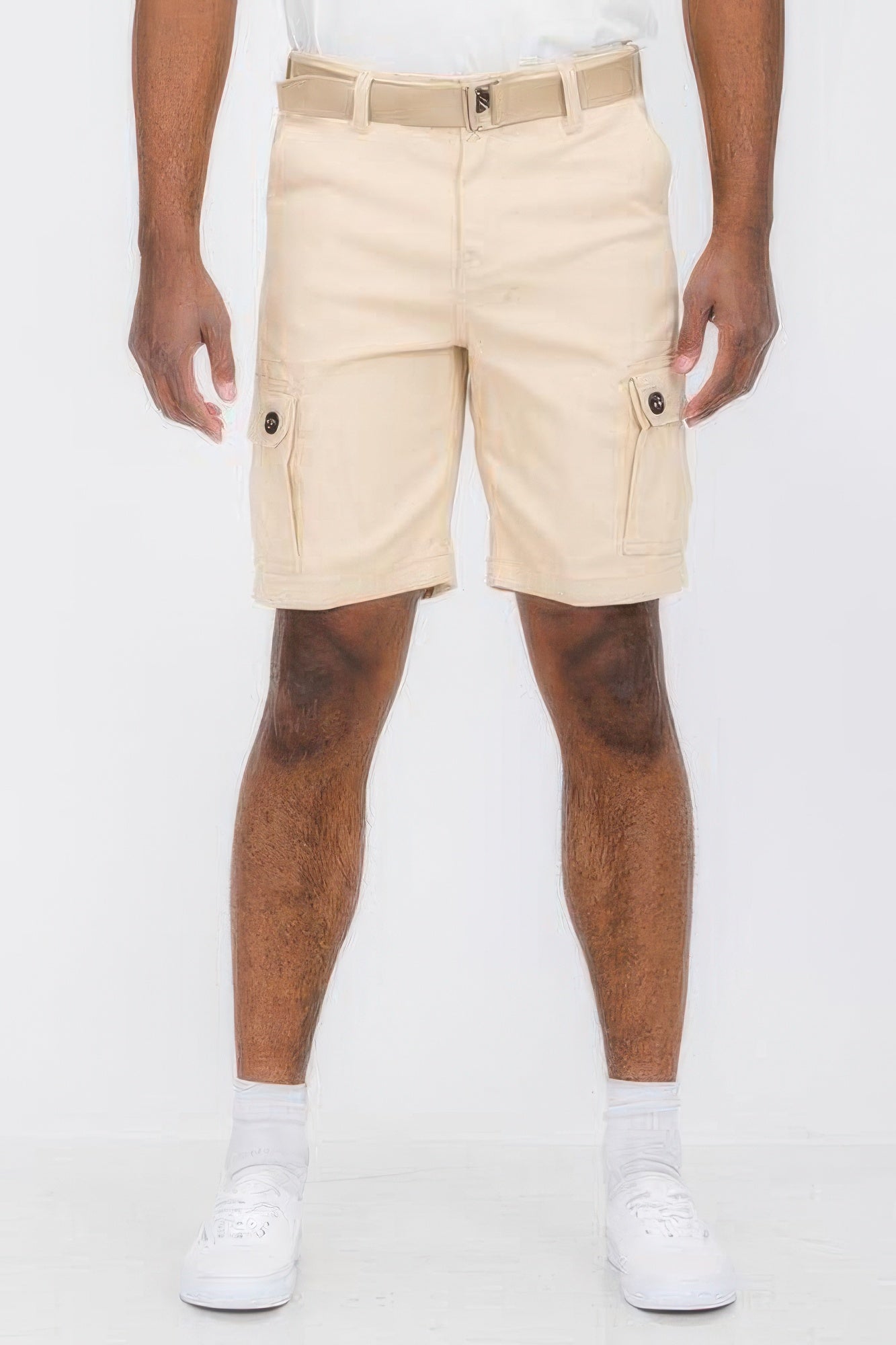 New Arrival – Mens Belted Cargo Shorts With Pockets – New Arrival Now Live