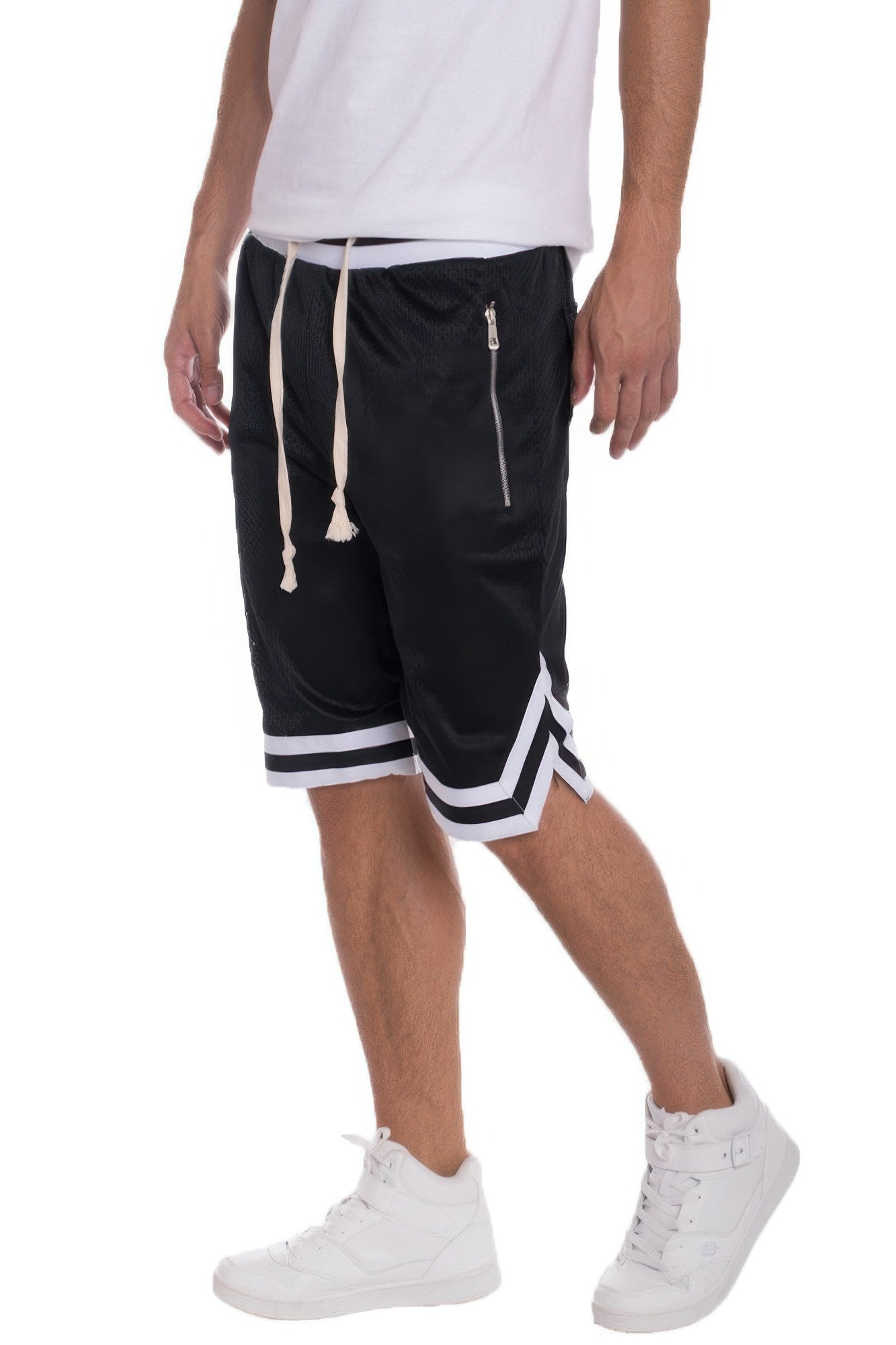 New Arrival – Striped Band Solid Basketball Shorts – New Arrival Now Live