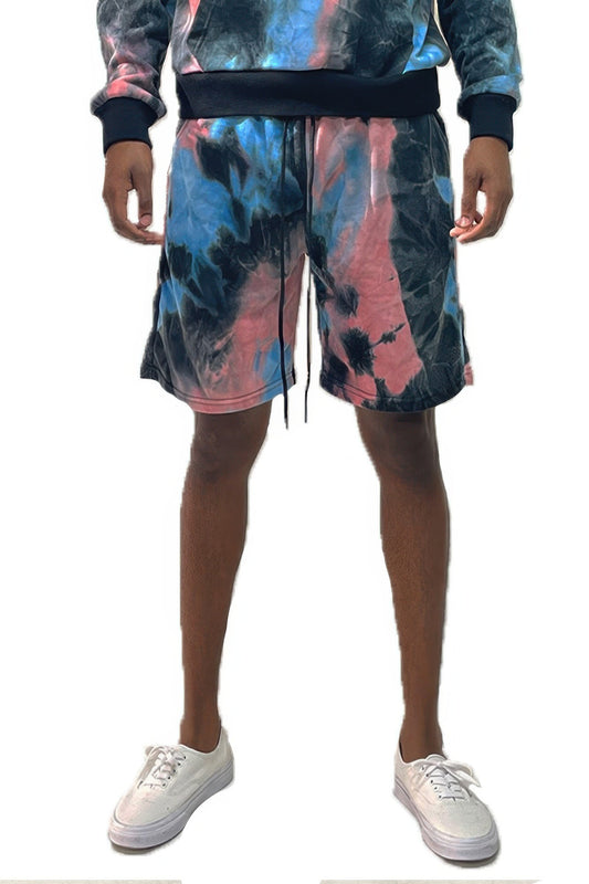Mens Tye Dye Sweat Shorts – New Arrival Now Live