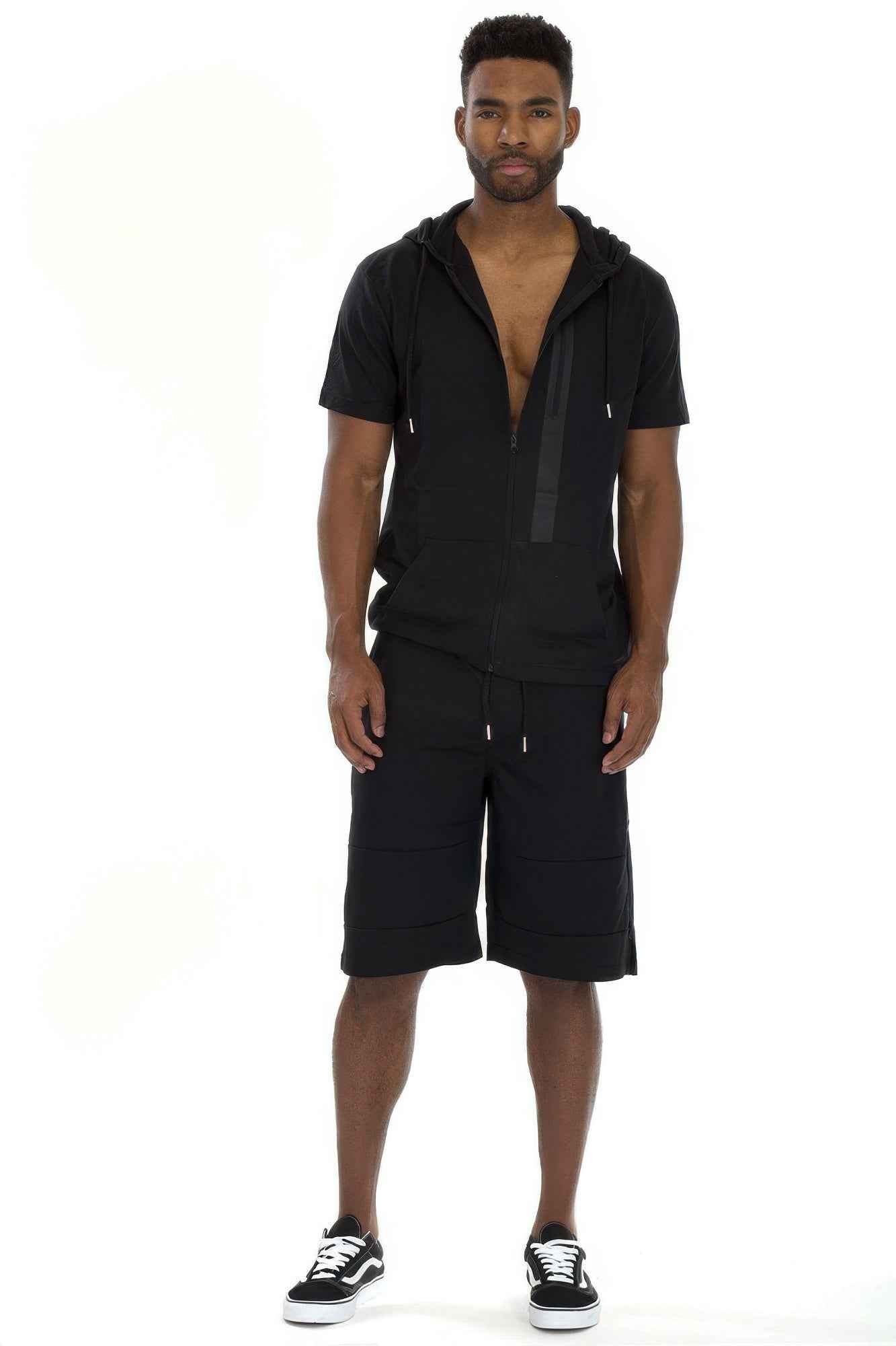 New Arrival – Zip Pocket Shorts And Short Sleeve Top – New Arrival Now Live