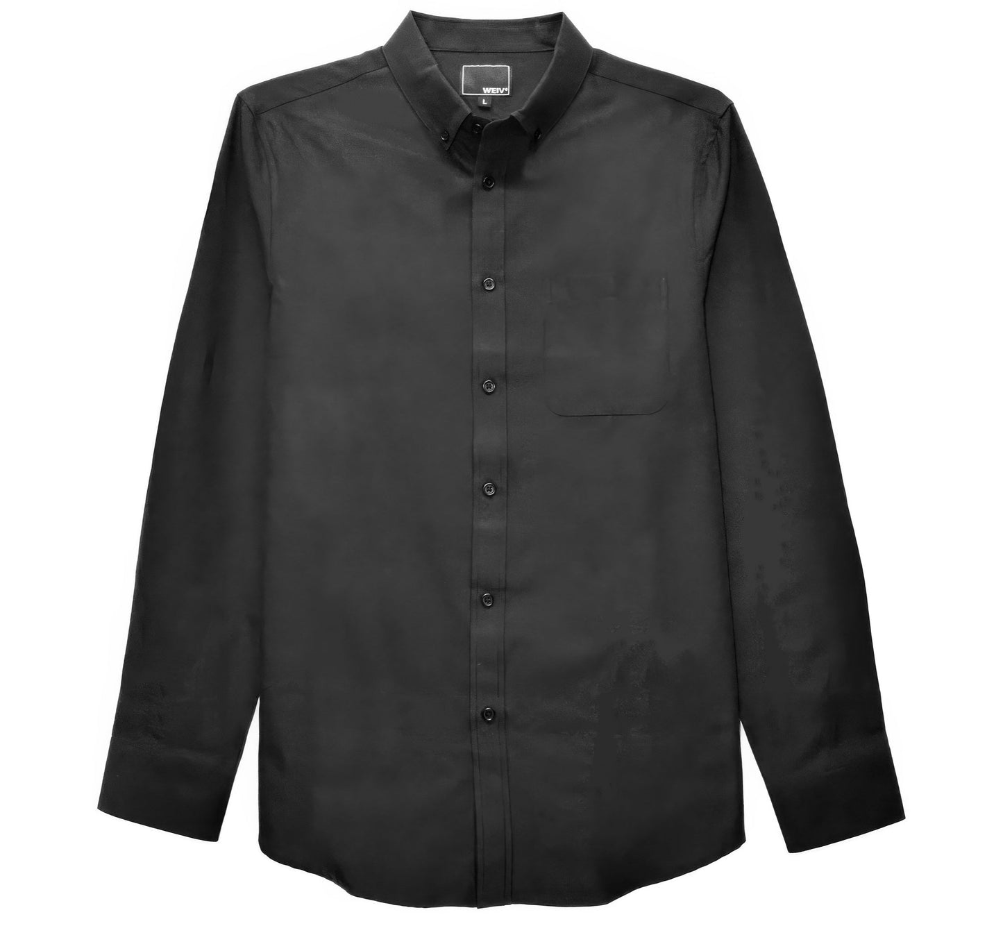Mens Solid Long Sleeve Button Down – New Arrival Now Live