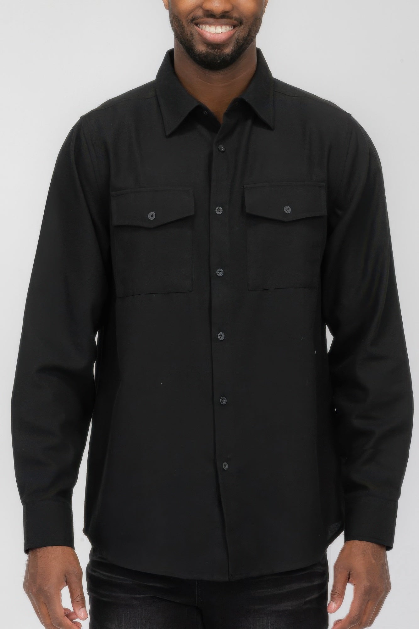 New Arrival – Mens Solid Flannel Shirt – New Arrival Now Live