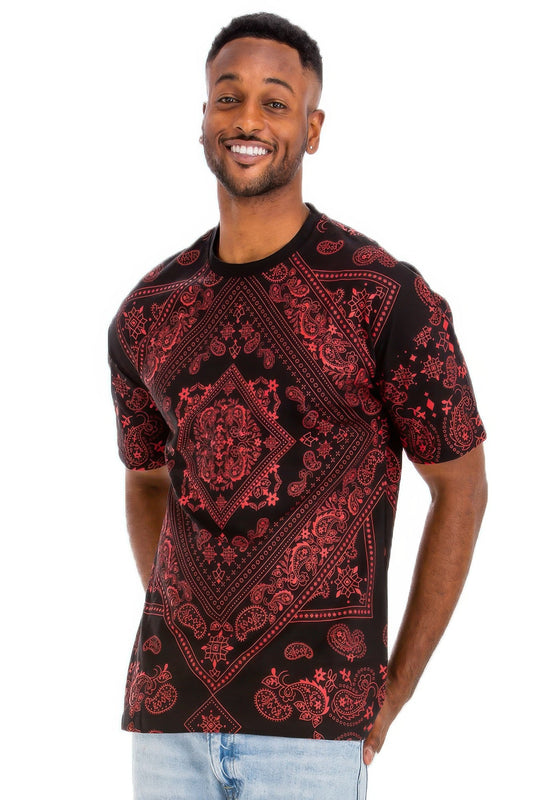 Bandana Print All Over T-shirt – New Arrival Now Live