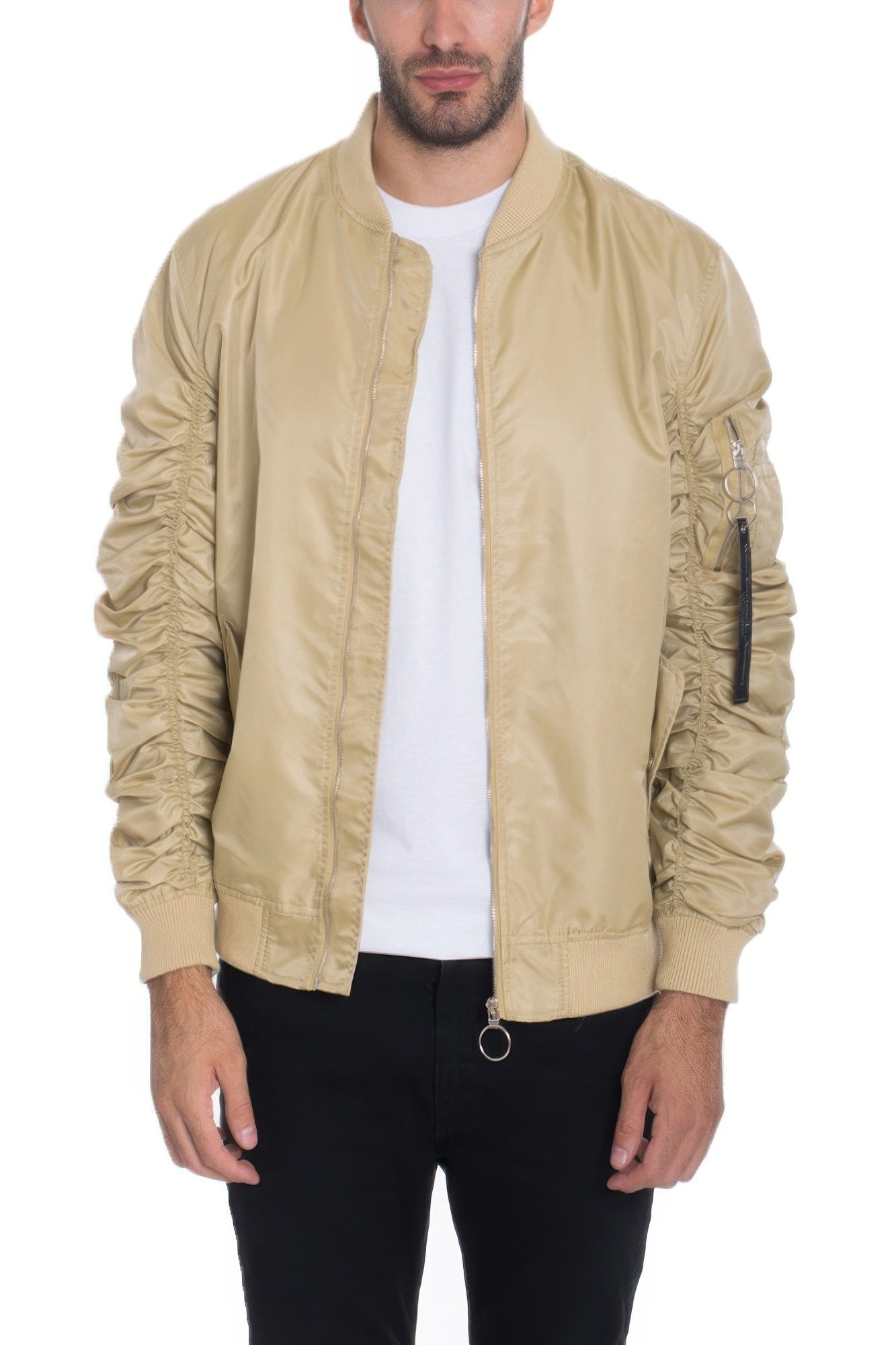 New Arrival – Men's Casual Ma-1 Flight Lined Bomber Jacket – New Arrival Now Live