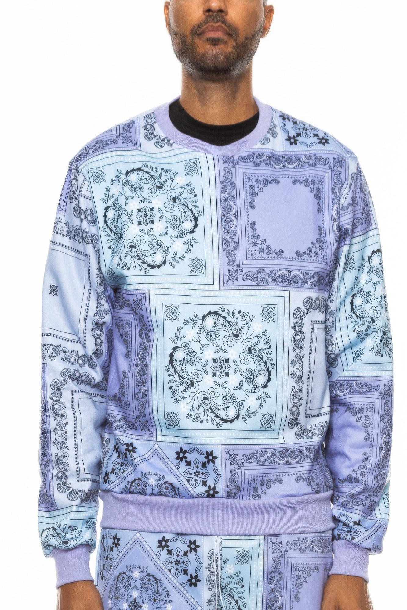 New Arrival – Paisley Bandana Print Crewneck – New Arrival Now Live