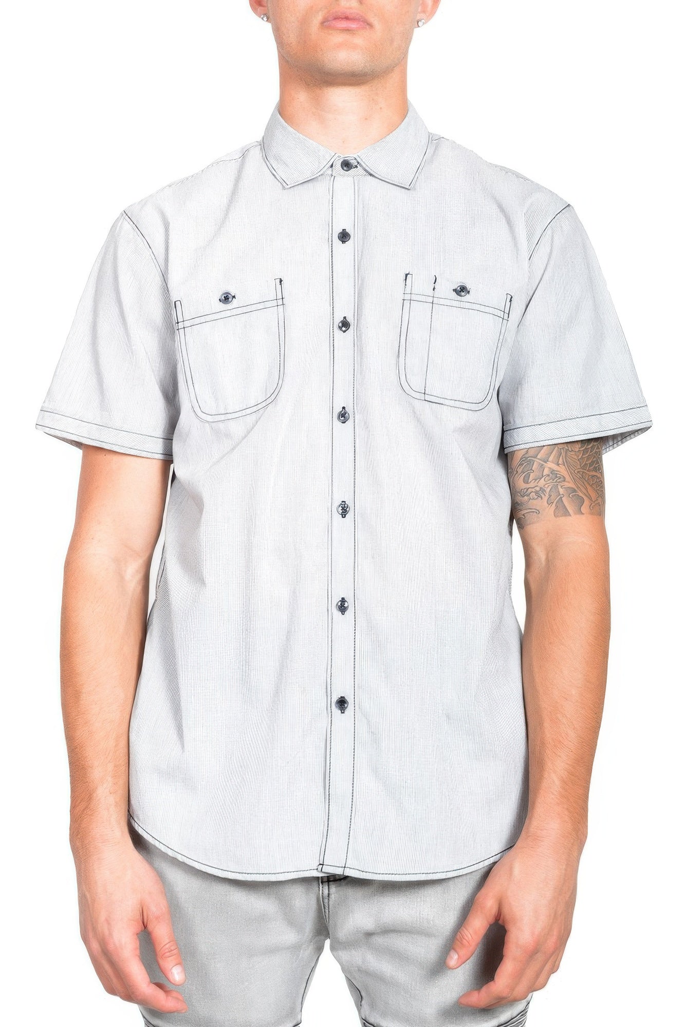 New Arrival – Men's Casual Short Sleeve Solid Shirts – New Arrival Now Live