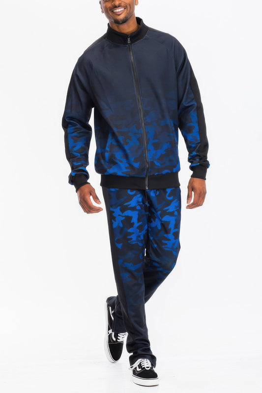 Mens Camo Ombre Print Track Pants β New Arrival Now Live
