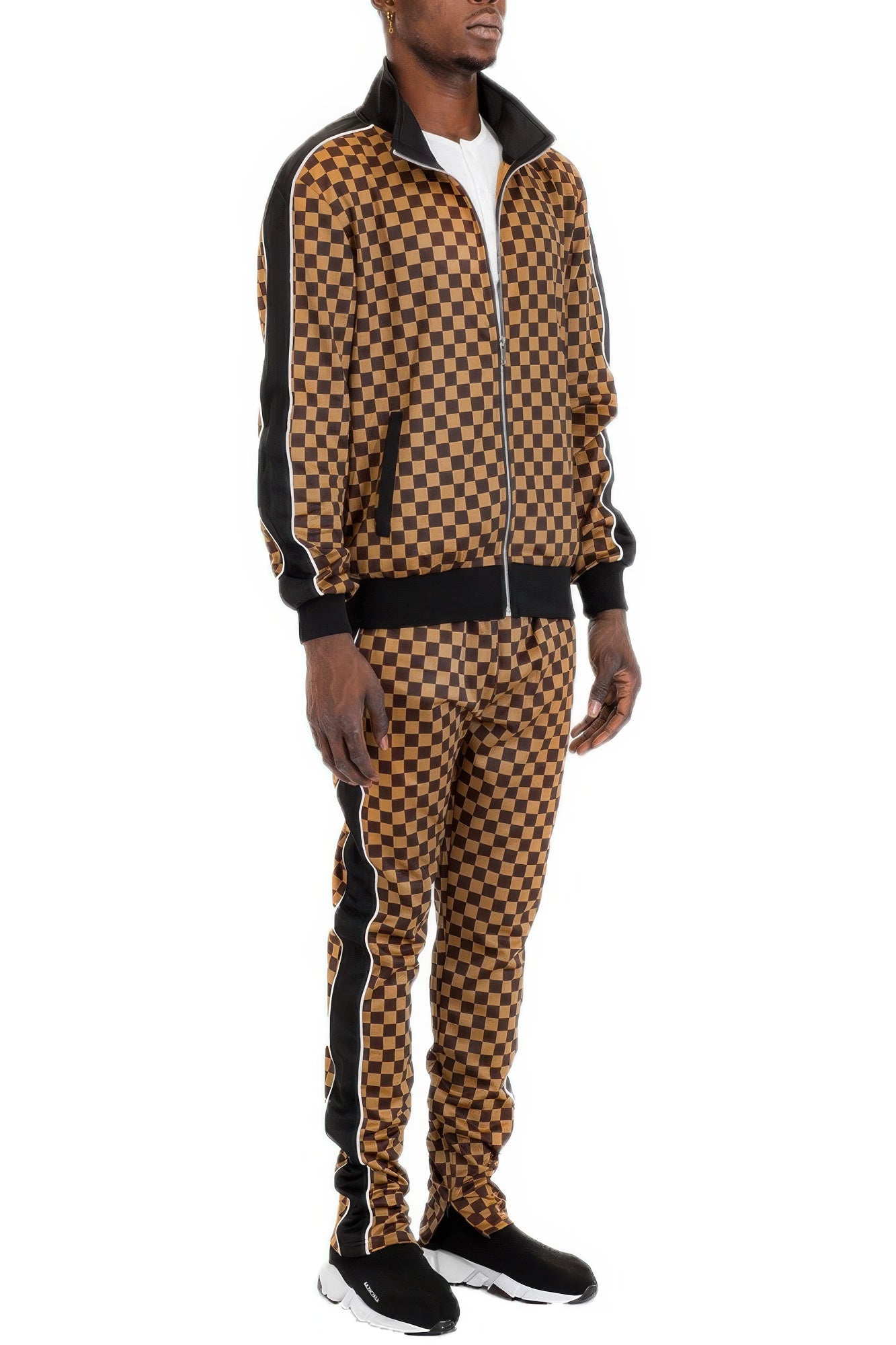 New Arrival – Rich Checkered Track Pants – New Arrival Now Live