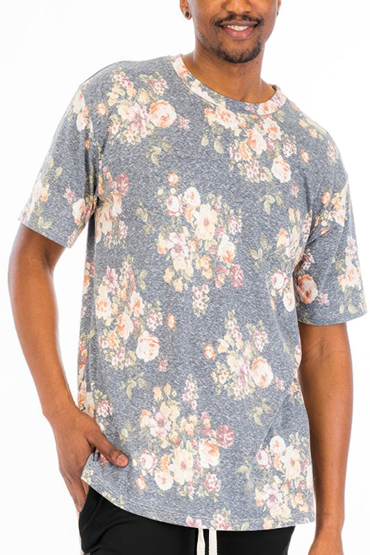 Heathered Floral Tshirt – New Arrival Now Live
