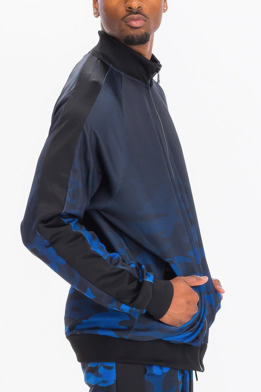 Mens Camo Ombre Track Jacket – New Arrival Now Live