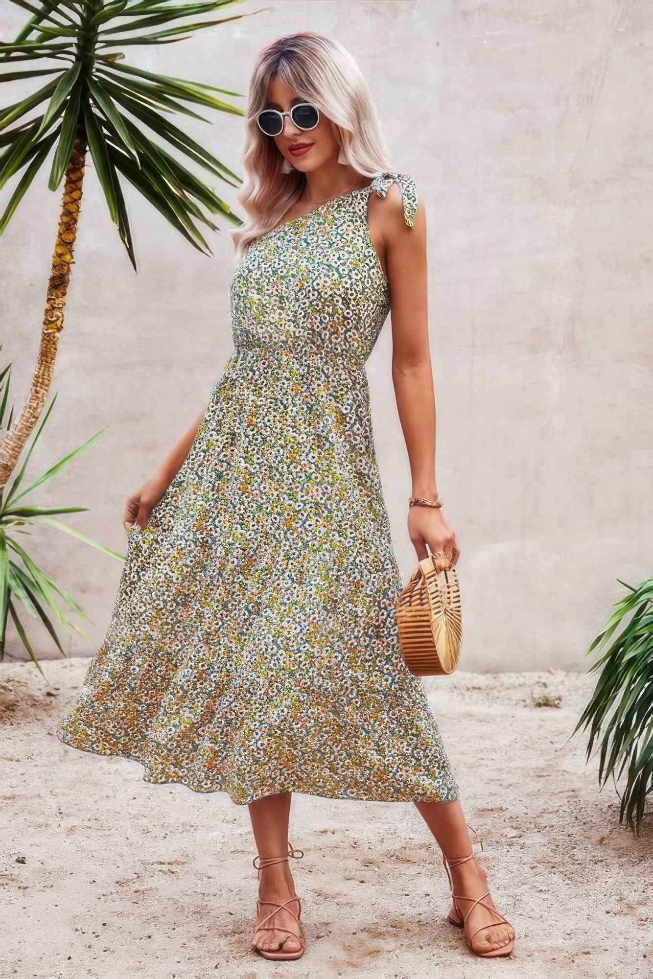 New Arrival – One Shoulder Sleeveless Maxi Dress – New Arrival Now Live