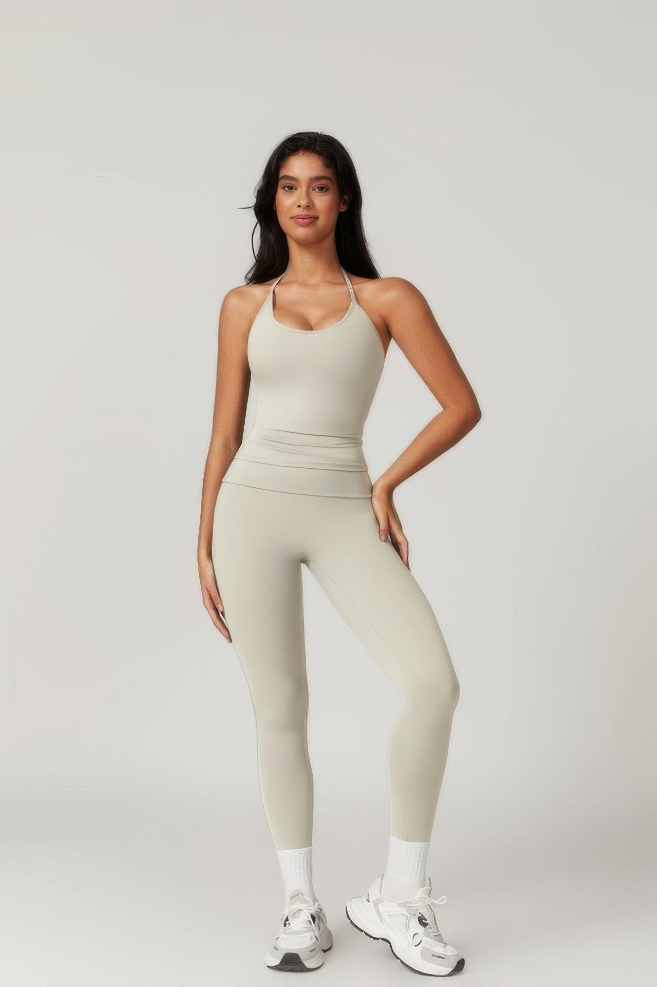Solid Yoga Gym Fit High Ecastic Legging – New Arrival Now Live