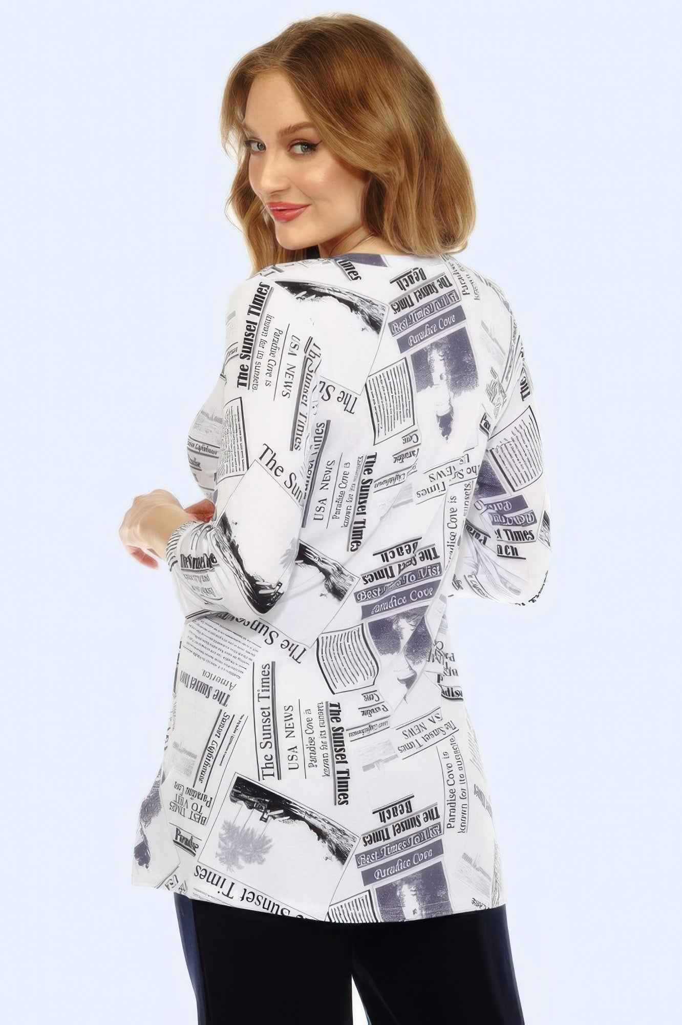 Bns Round Nk Band Tunic Top