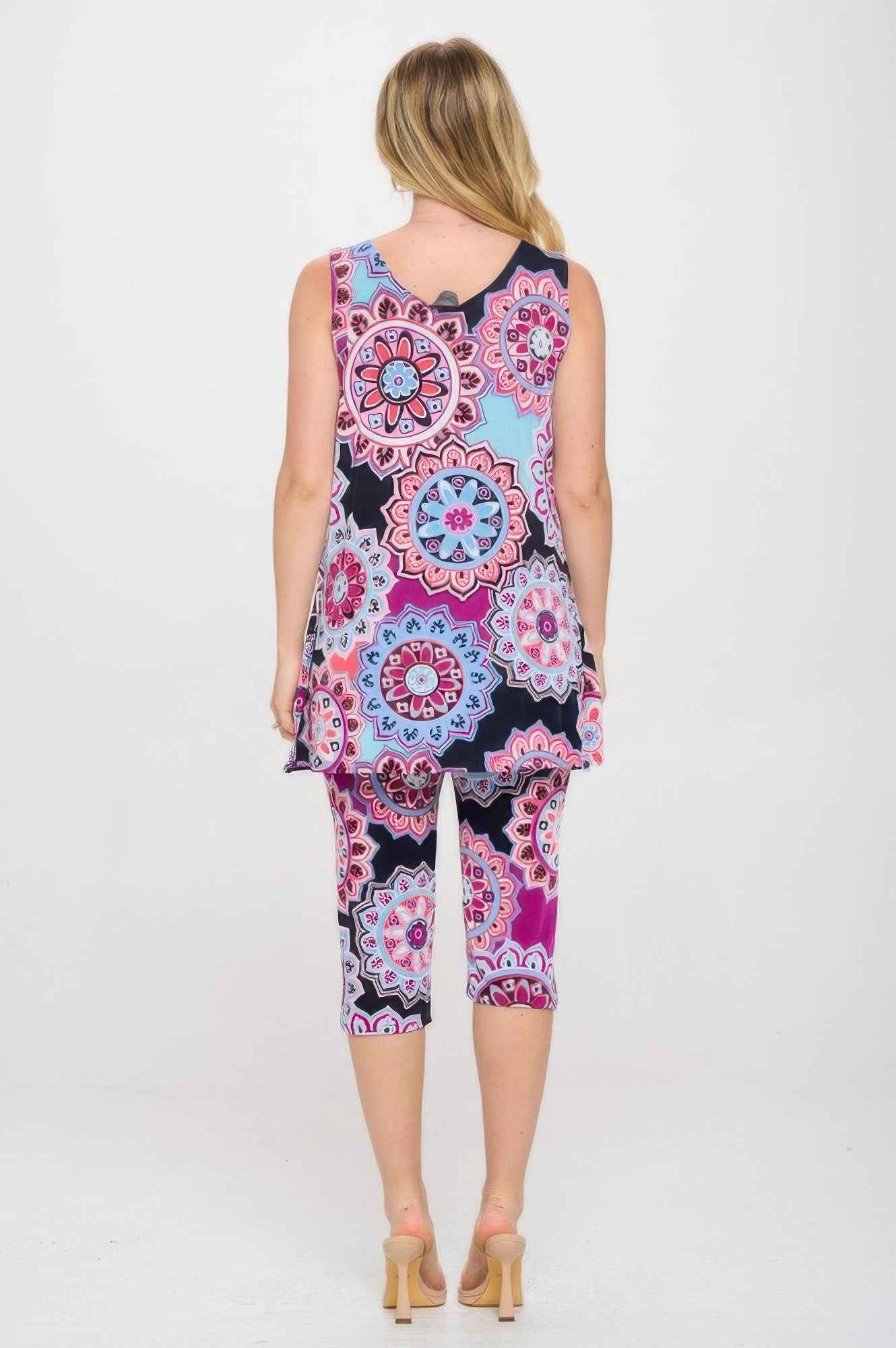 Bns Tank Capri Pants Set