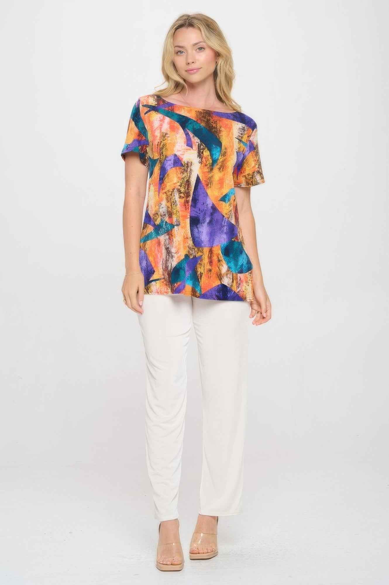 Hit Boat Nk Short Sl Top