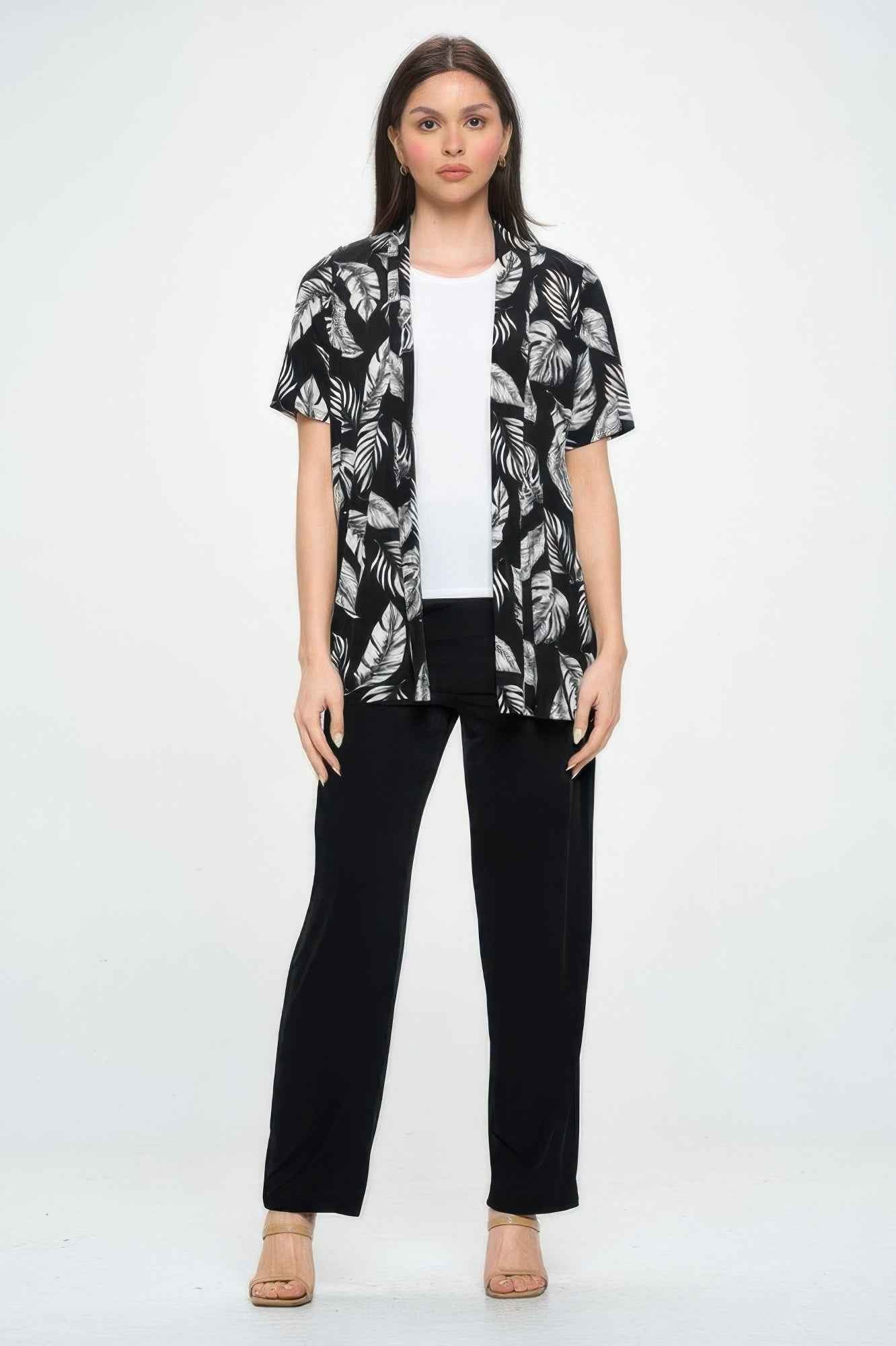 Print Bns Drape Jacket