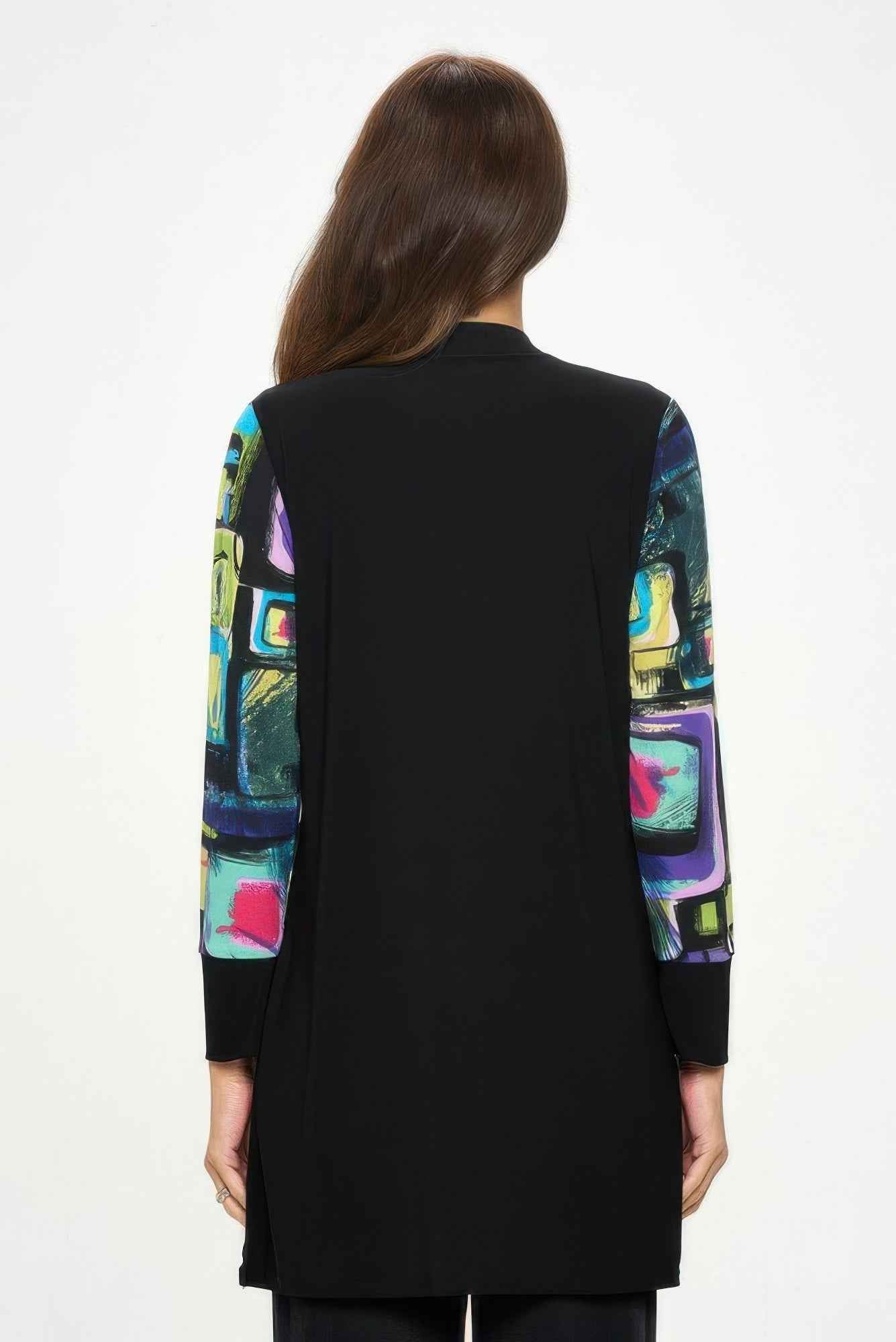 Ity Contrast Cardigan