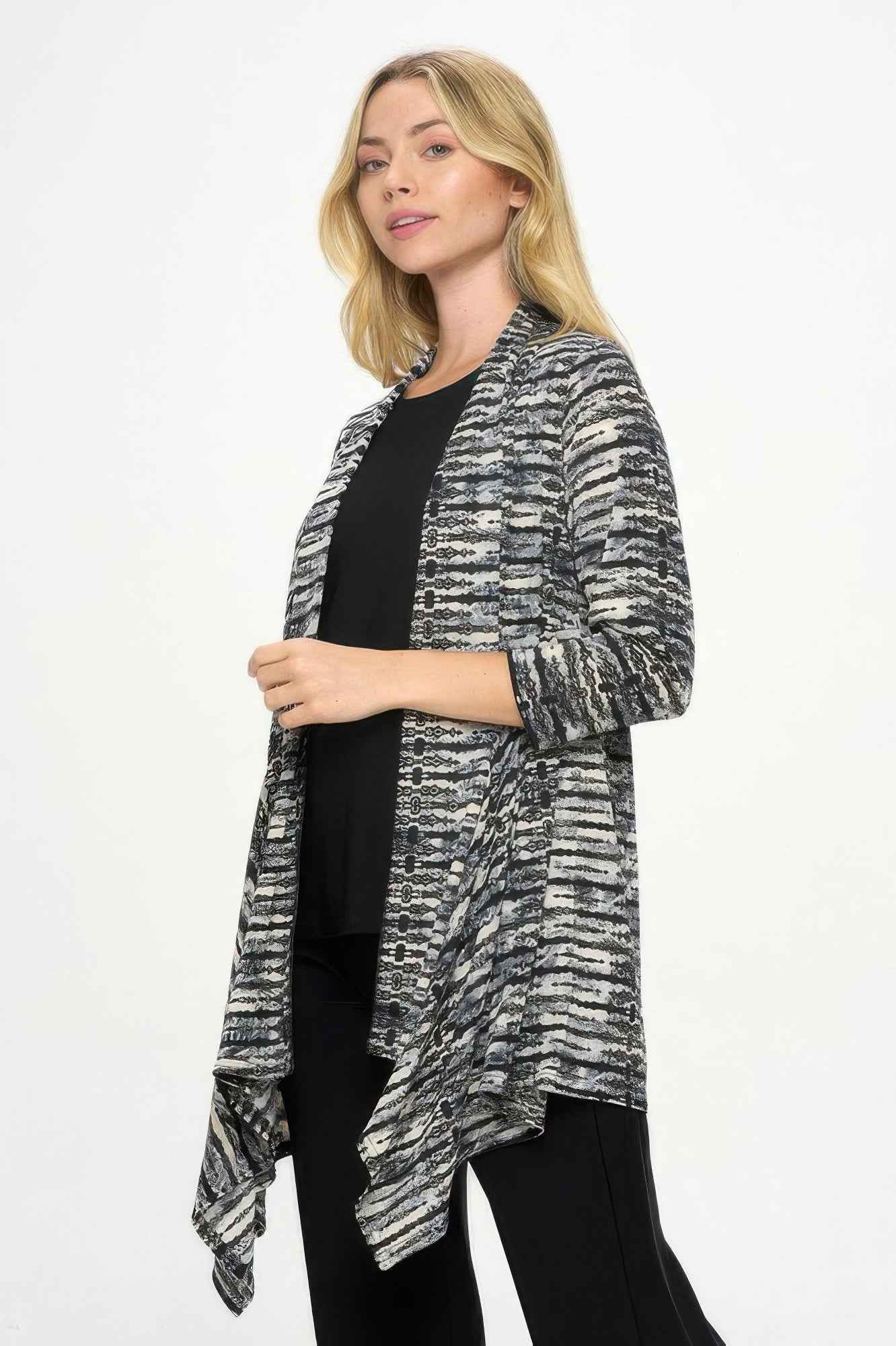 Ity Draped Wrap Jacket