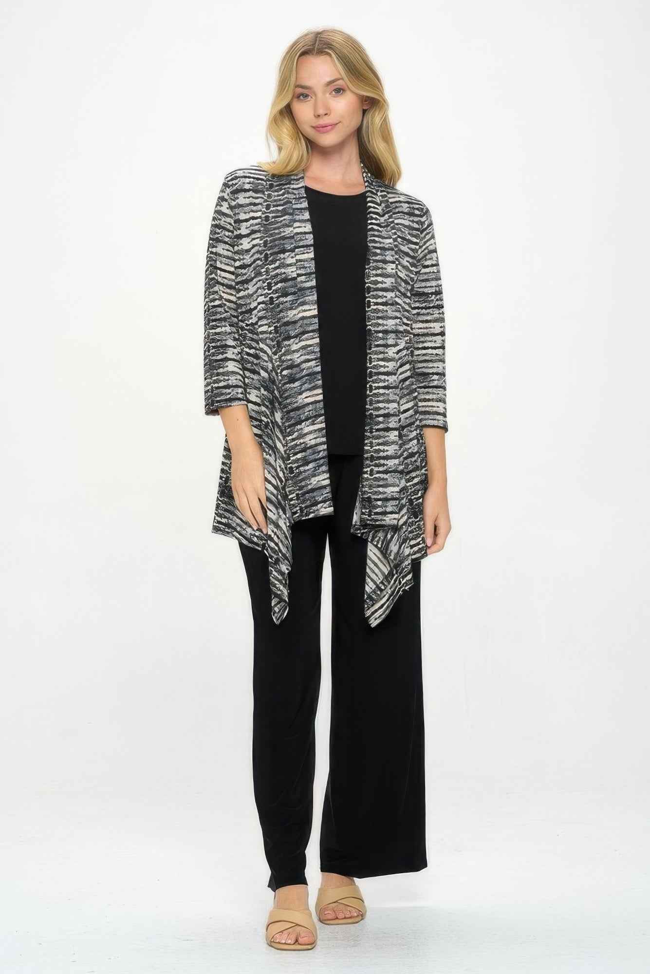 Ity Draped Wrap Jacket