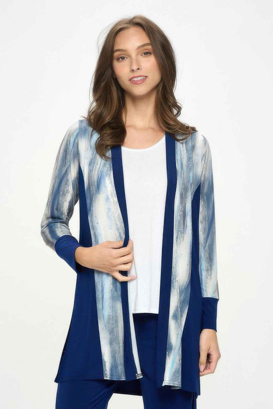 Ity Contrast Cardigan