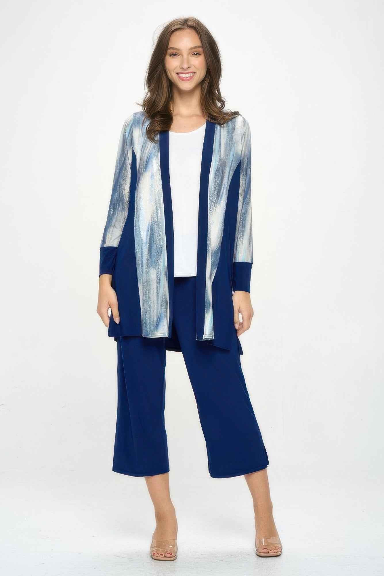 Ity Contrast Cardigan