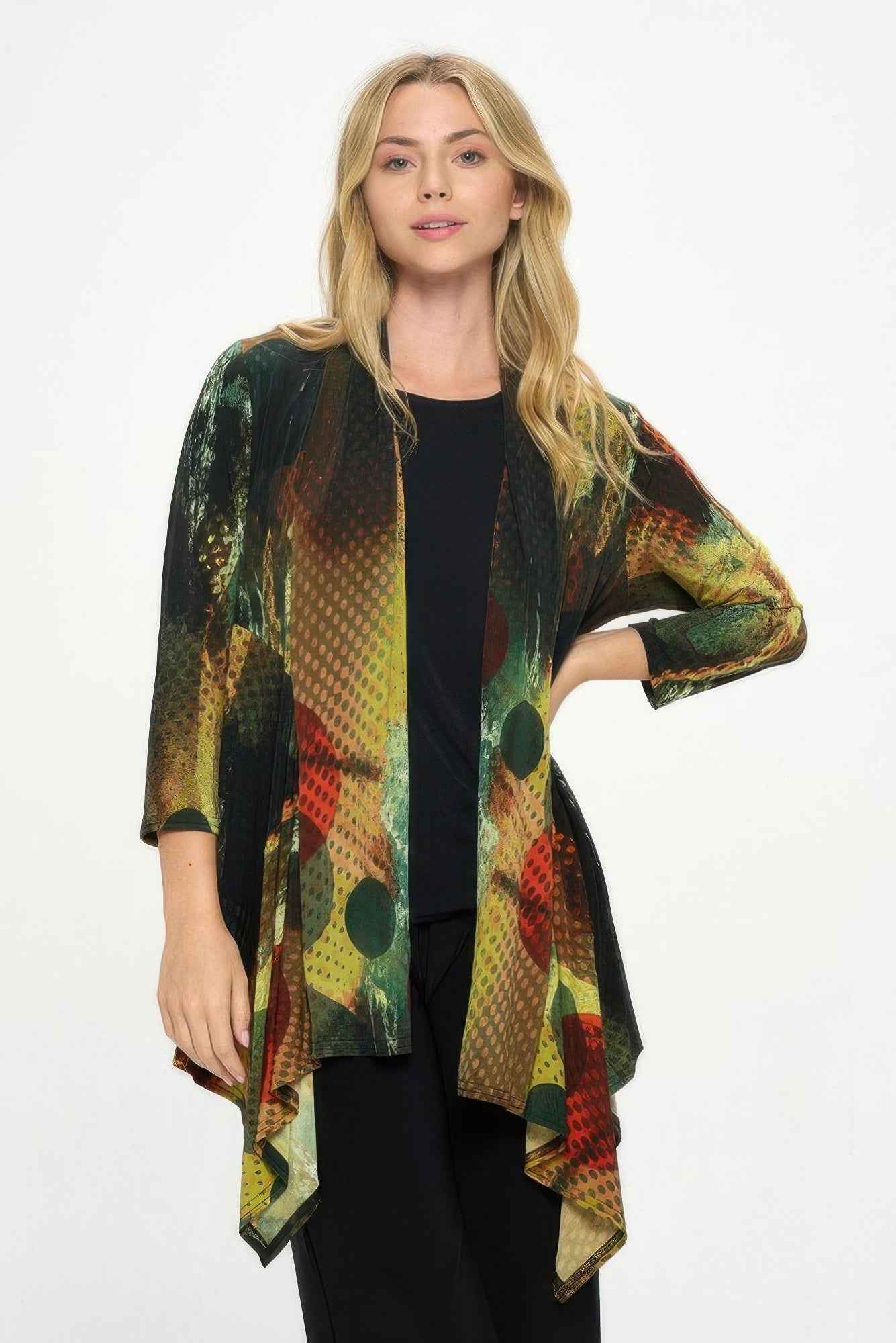Ity Draped Wrap Jacket