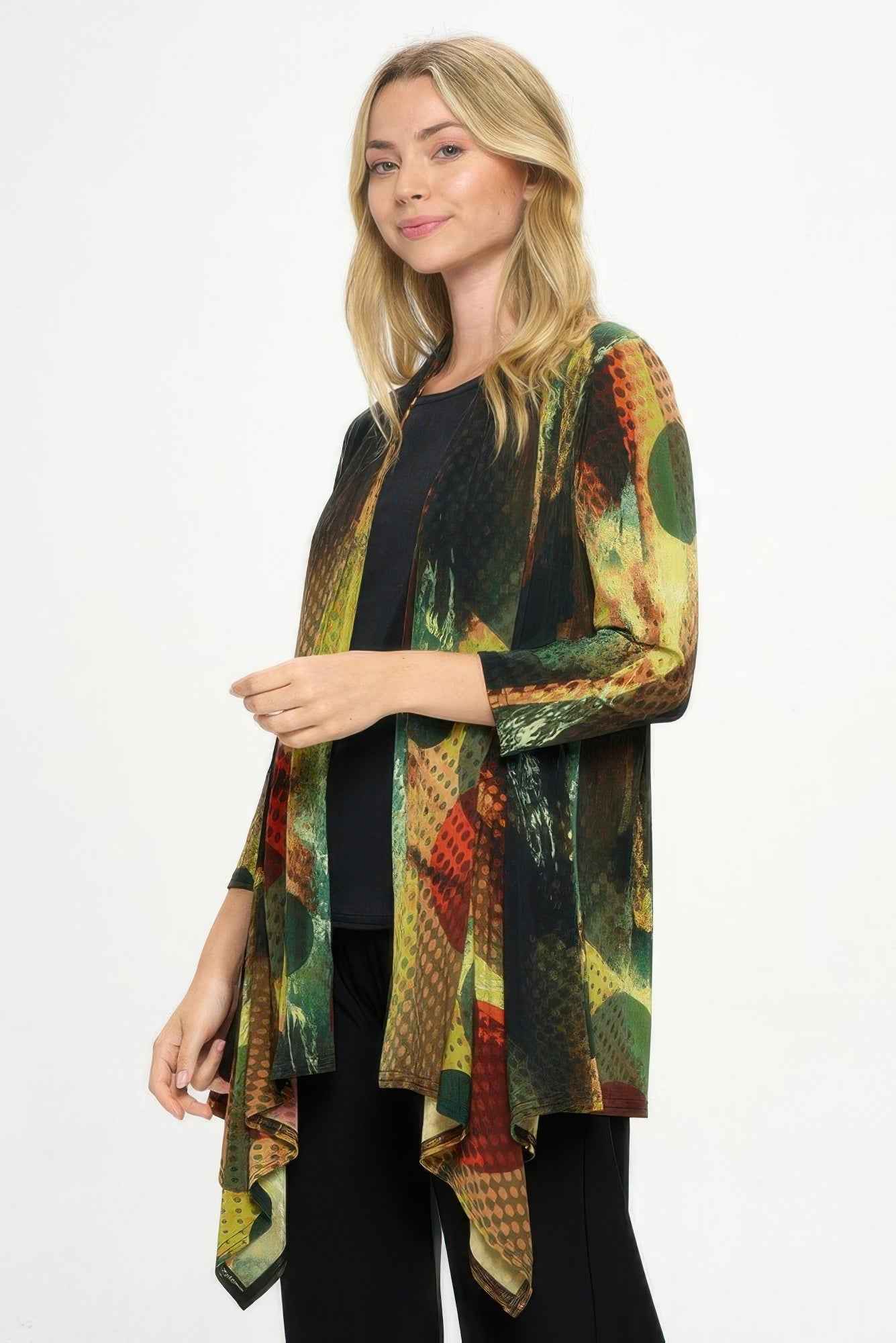Ity Draped Wrap Jacket