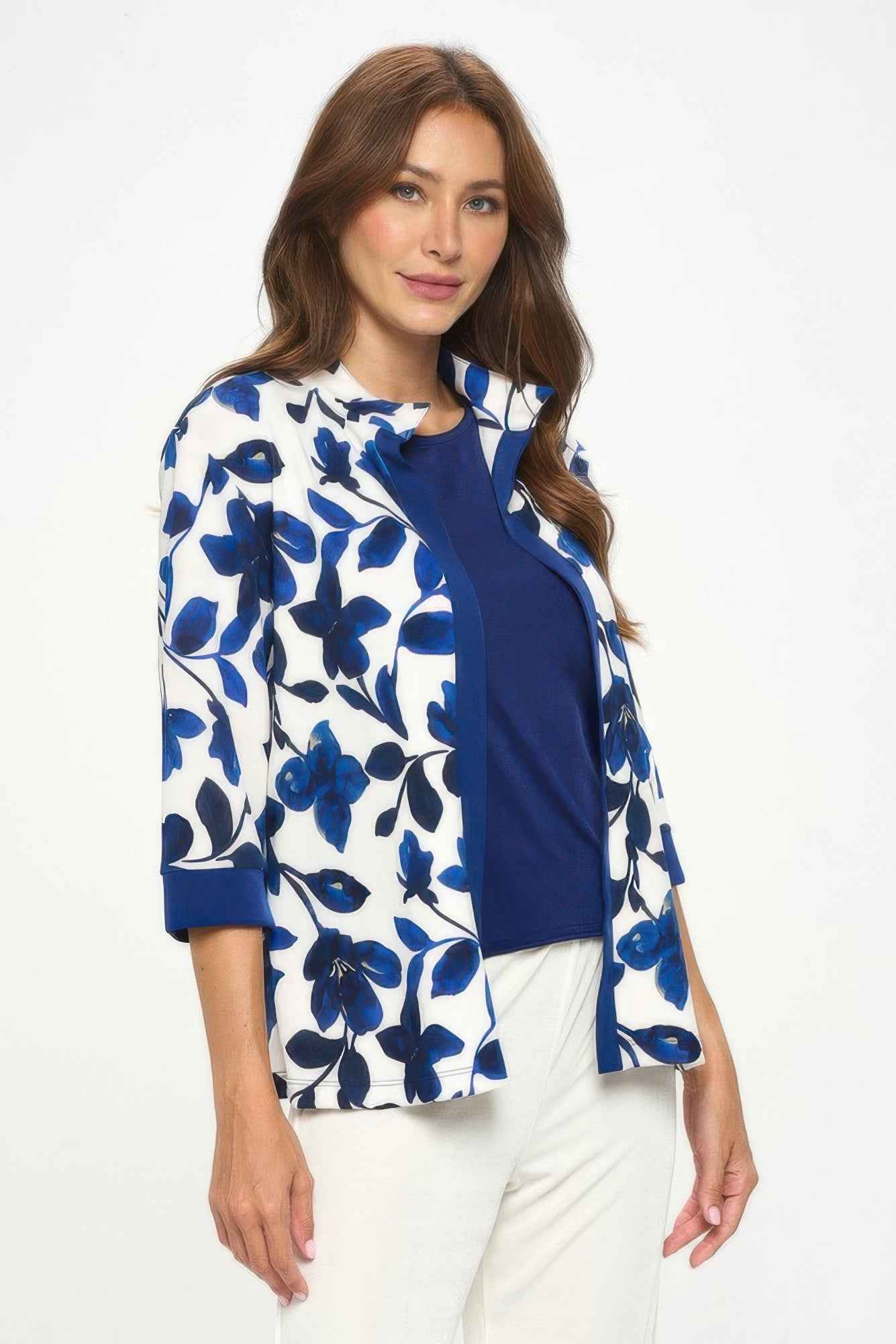Damboru Print Contrast Jacket