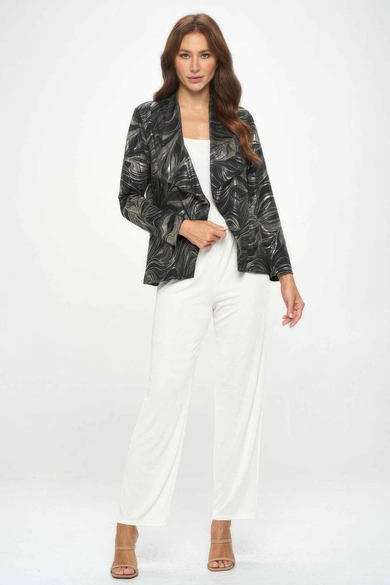 Bg Foil Long Sleeve Jacket