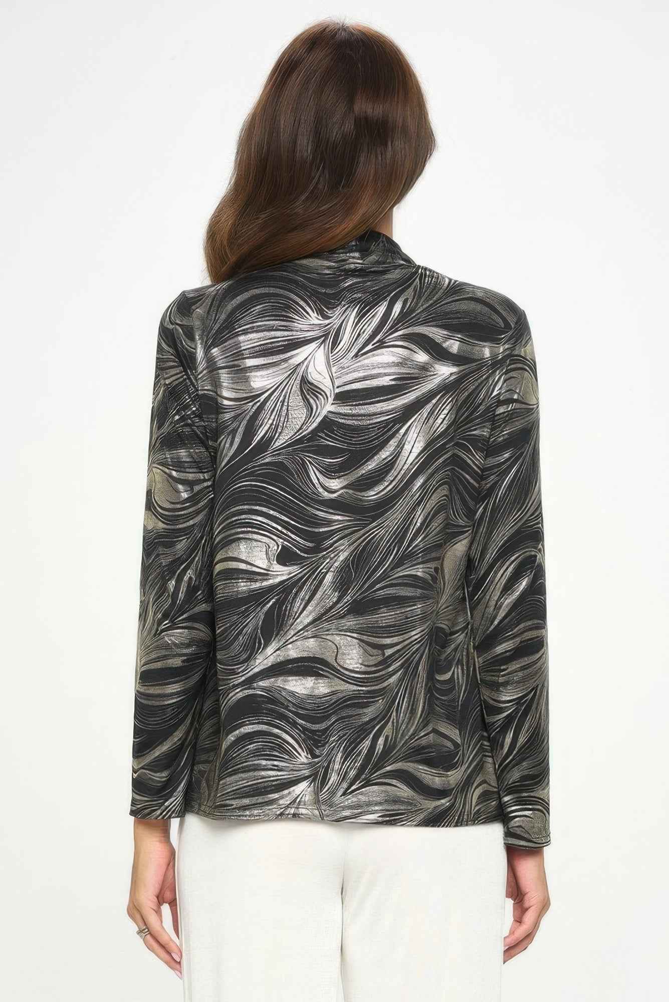 Bg Foil Long Sleeve Jacket
