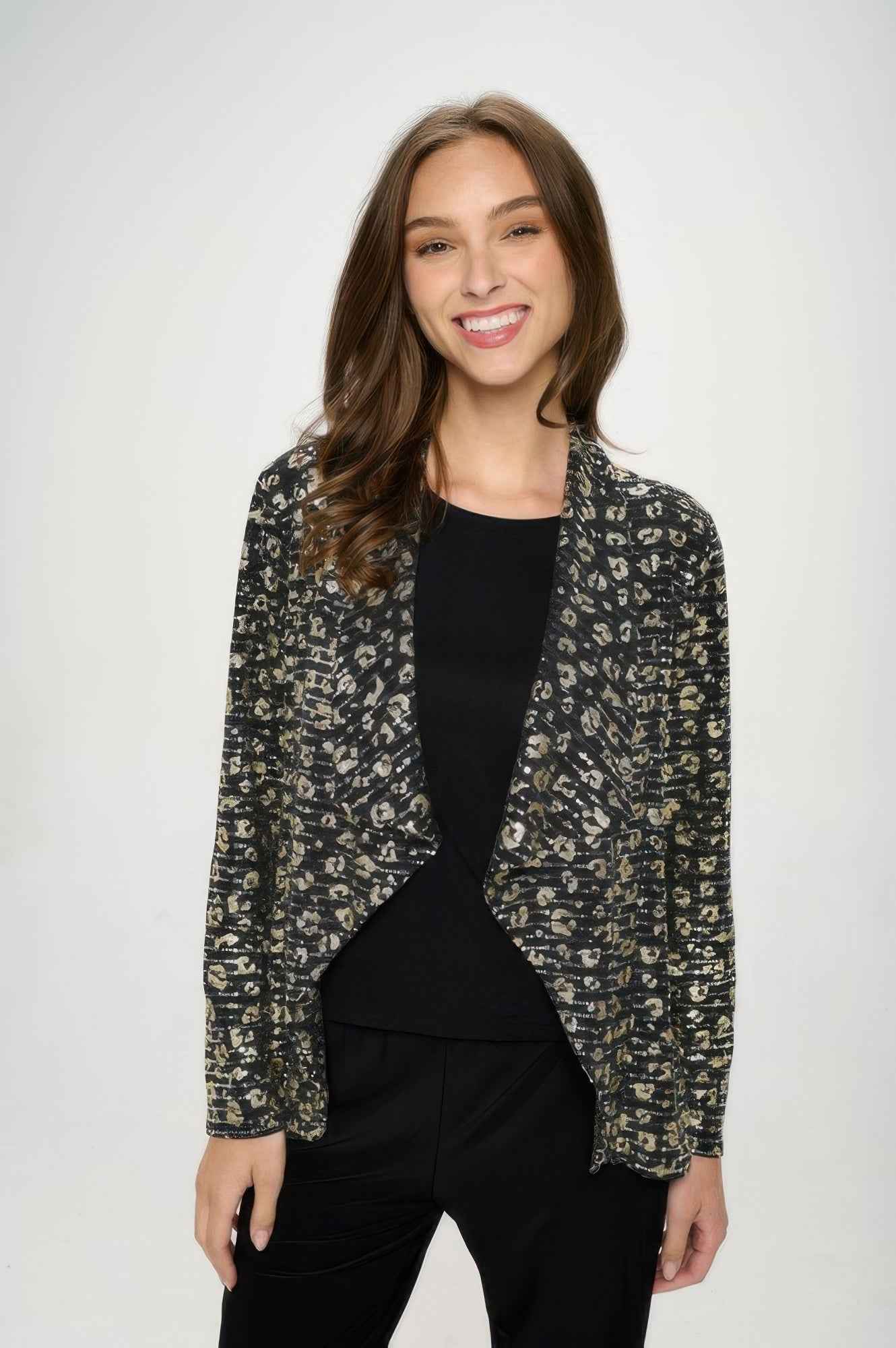 Trence Nylon Long Sleeve Jacket