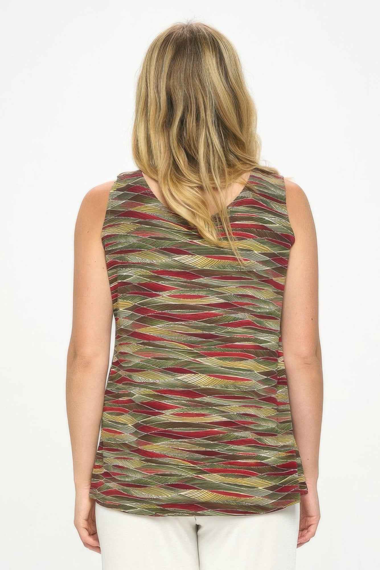 Hit Print Sleeveless Tank Top