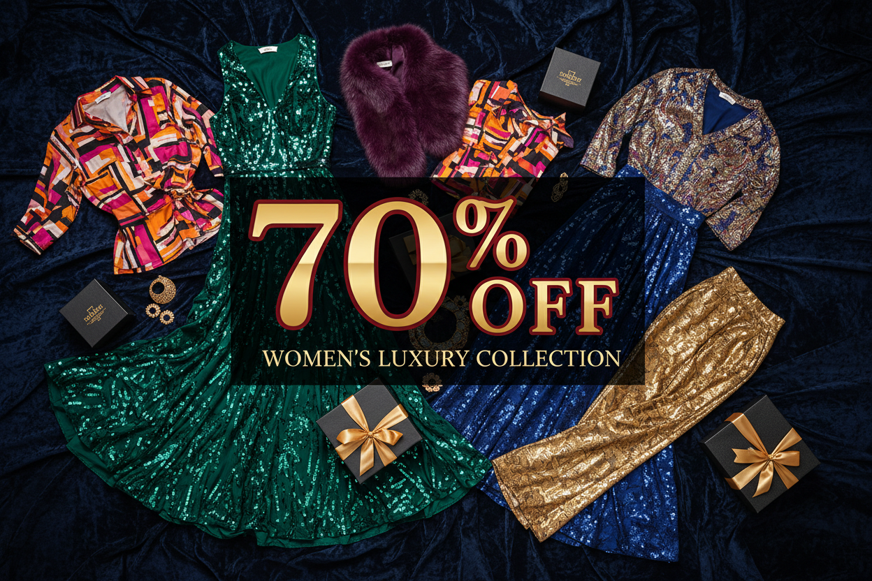 70% Off Sale Banner