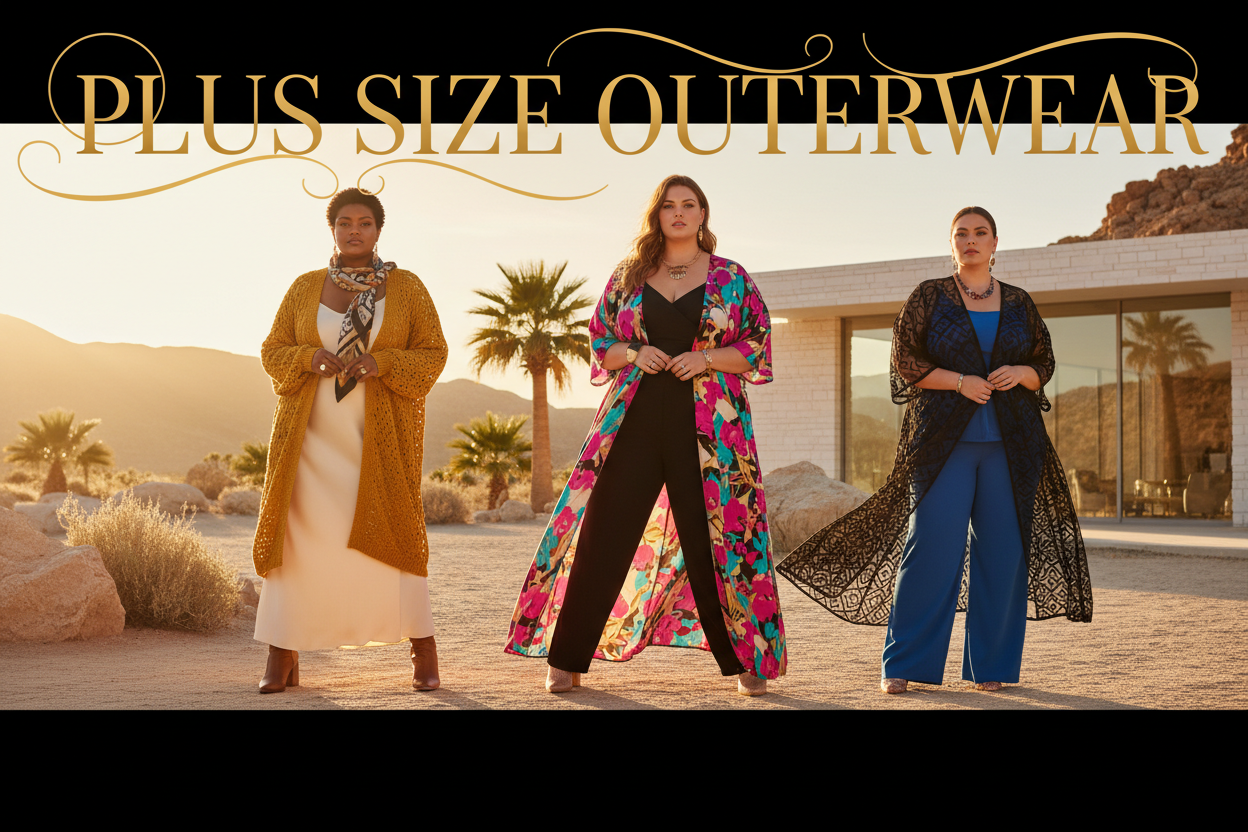 Plus Size Outerwear Banner