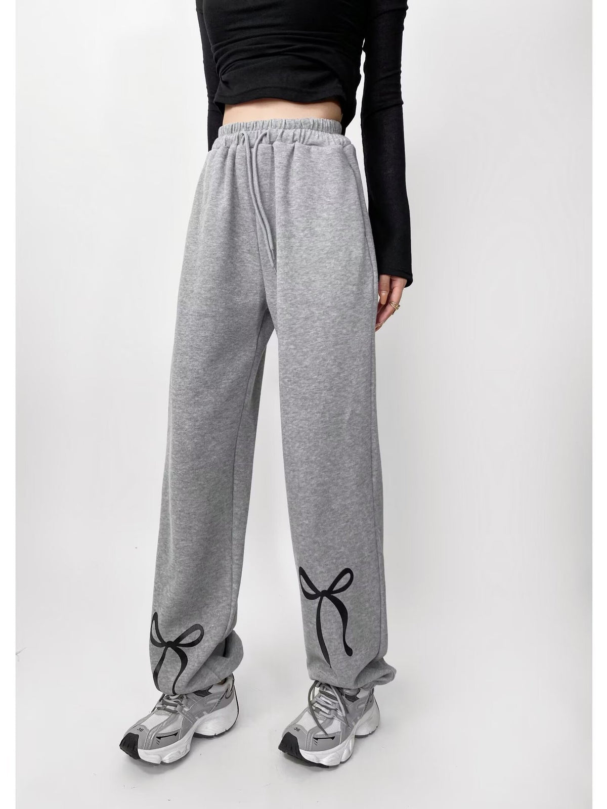 Bow Print Sport Leggings