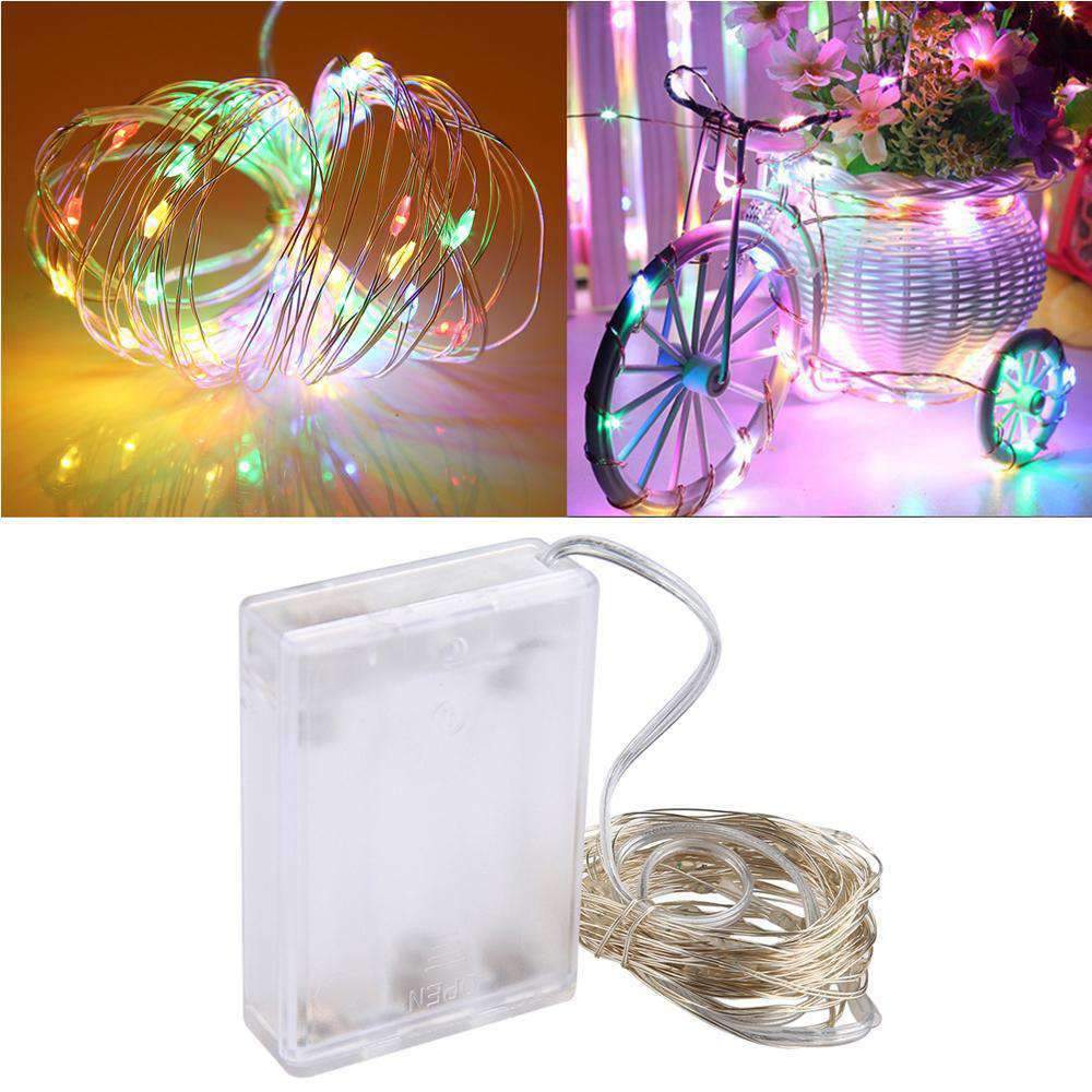 AMZER Fairy String Light 50 LED 5m Waterproof AA Battery Operated