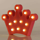 AMZER Creative Crown Shape Warm White LED Decoration Light, Party