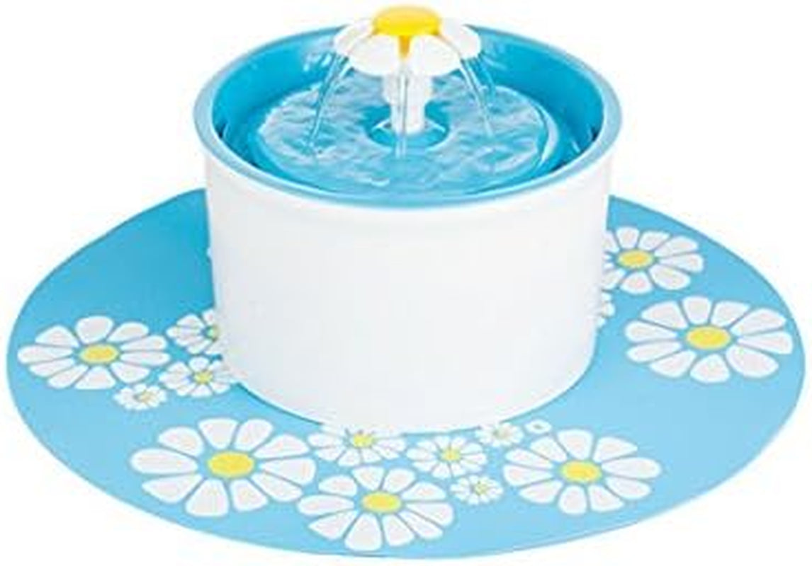 Silicone Pad Non-Slip Mat for 1.6 L Automatic Flower Water Fountain 12V Pet Waterer Safe Drinking Filter Bowl for Dogs Cats Pet's Supplies |