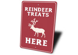 Reindeer Treats Sign