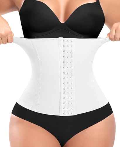 Werena Waist Trainer for Women Corset Shapewear Tummy Control Slimming Body Shaper Girdle Waist Cincher Belly Band
