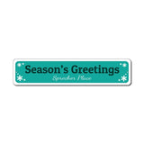 Season's Greetings Sign