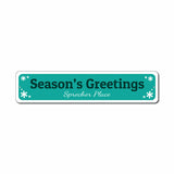 Season's Greetings Sign