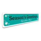 Season's Greetings Sign