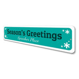 Season's Greetings Sign