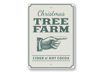 Christmas Tree Farm Directional Sign