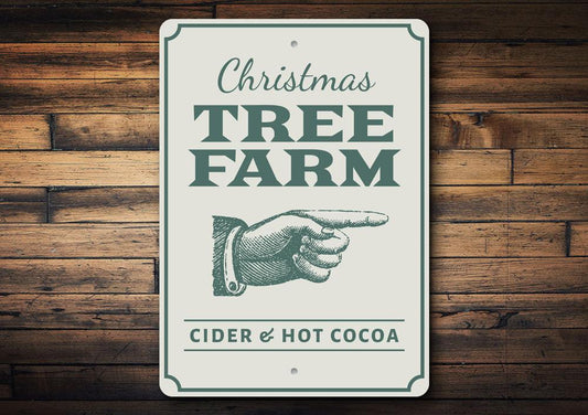 Christmas Tree Farm Directional Sign