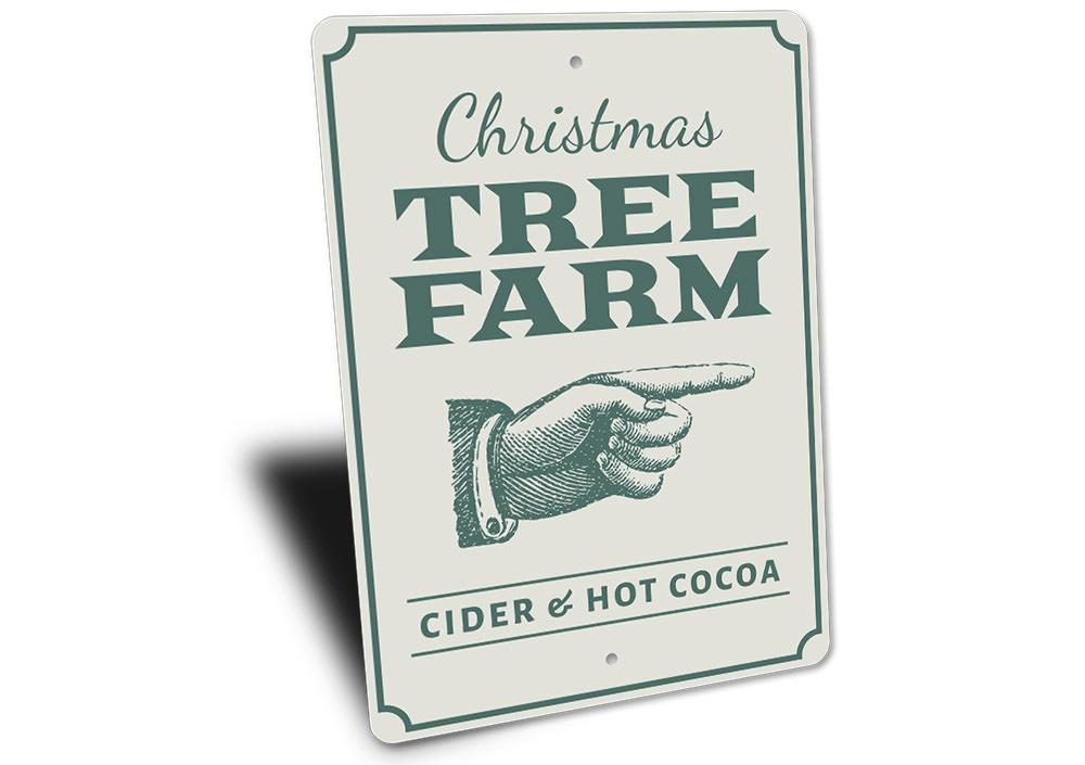 Christmas Tree Farm Directional Sign