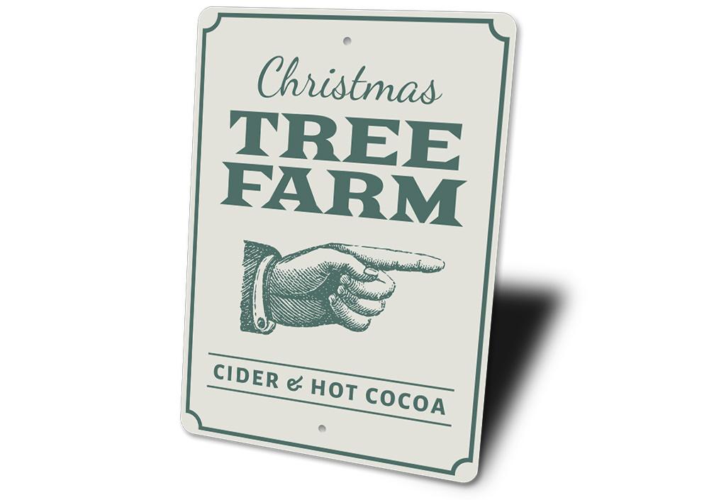 Christmas Tree Farm Directional Sign